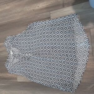 🌞 Market & Spruce blue floral sleeveless top